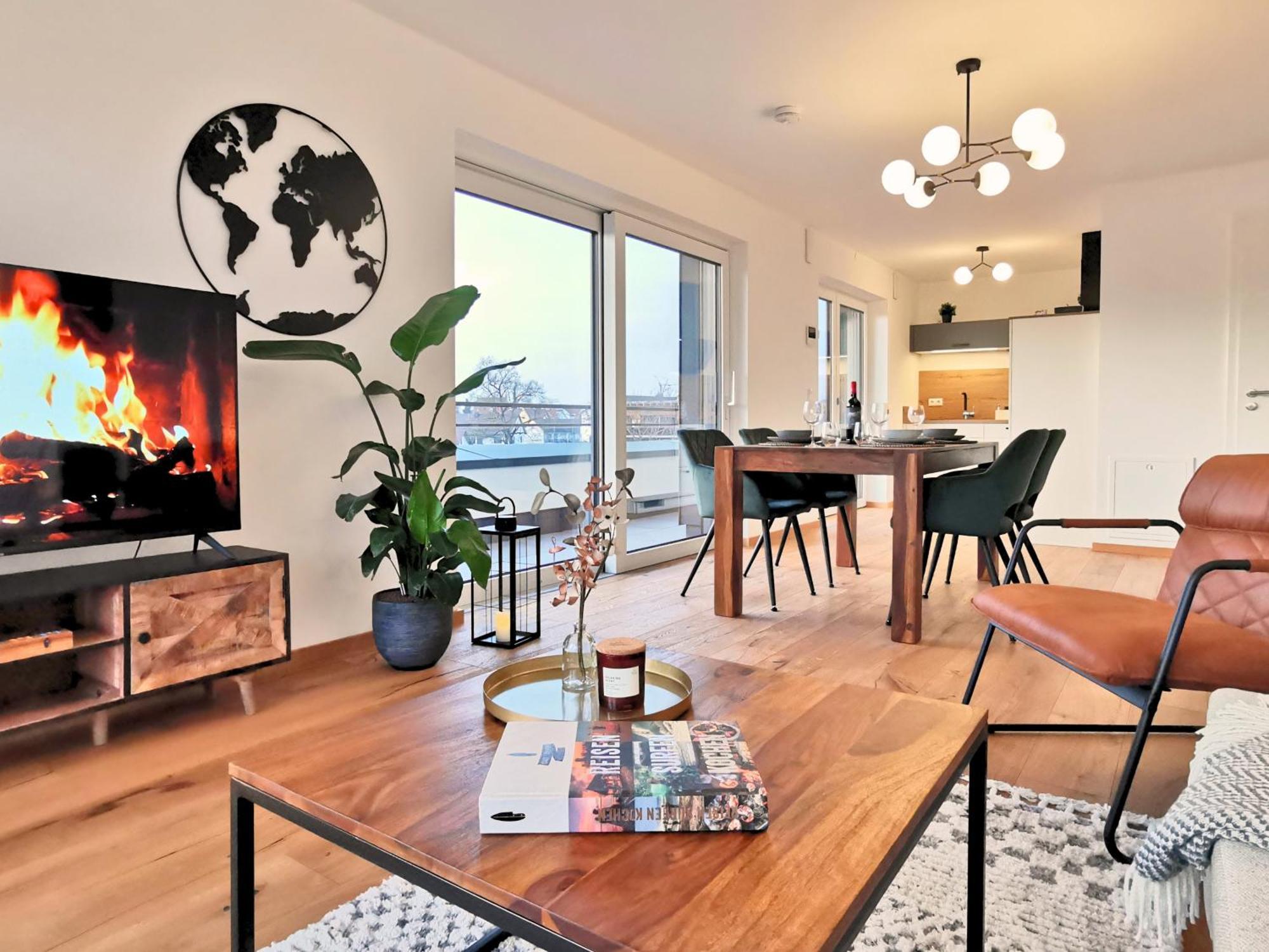 Fynbos Penthouse Deluxe, Balkon, Parkplatz Apartment Straubing Exterior photo